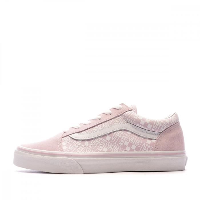basket vans rose