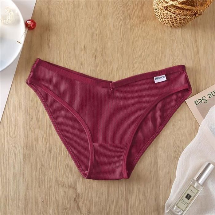 Culotte-slip,String sexy sans couture pour femme,culotte tanga,sous ...