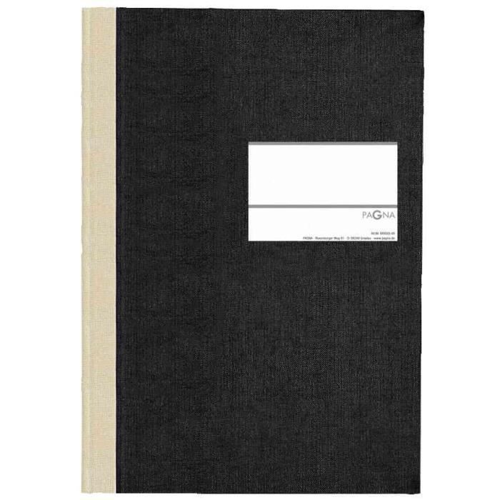 Livre D'Or Format A4 Portrait 21x29,7cm 100 Pages - Couverture Noire Édition Uttscheid