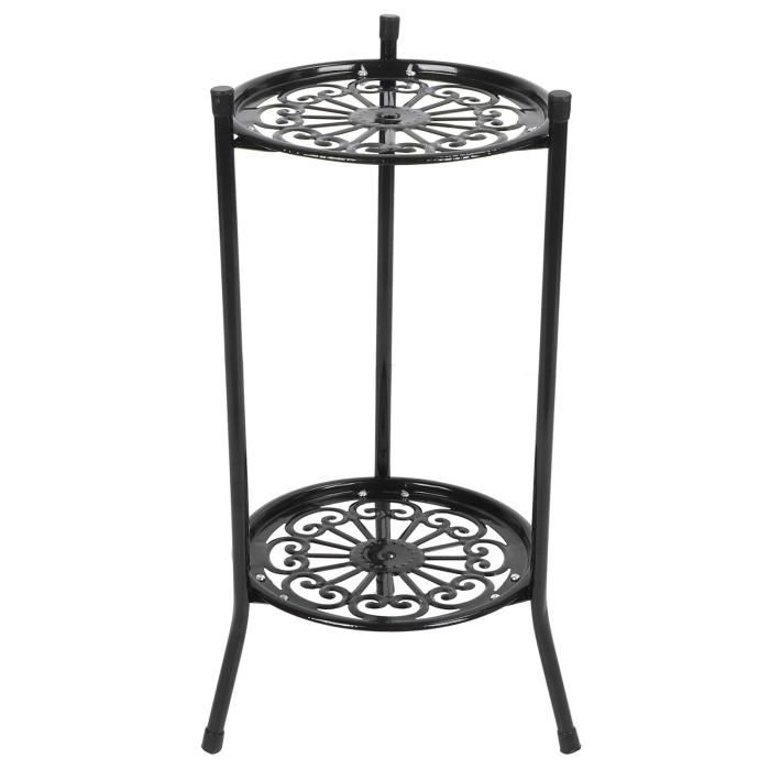Support De Fleurs En Fer Forgé Pour Balcon Ou Rebord De Fenêtre - Étagère à Pots Robuste, Plusieurs Tailles
