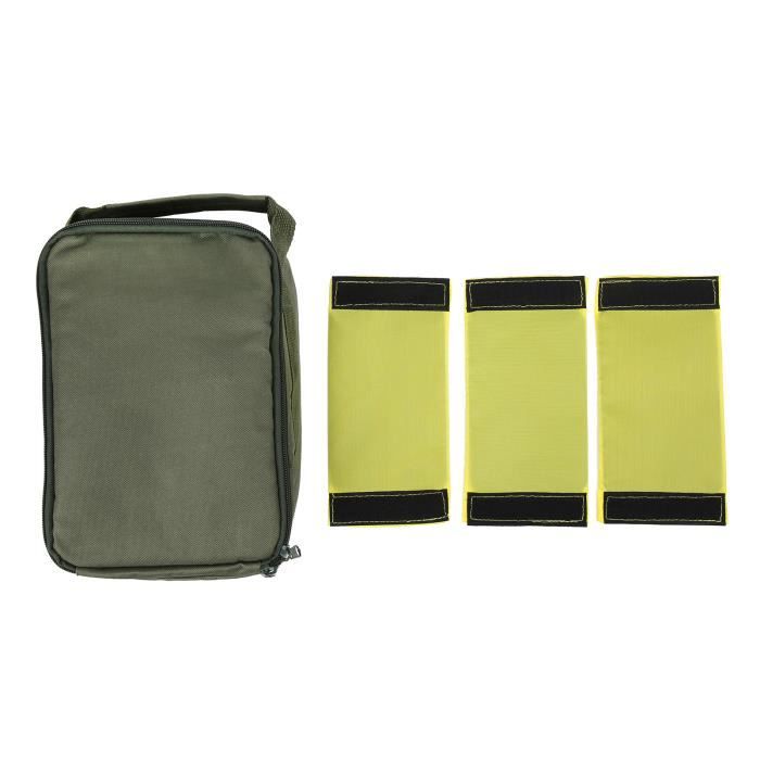 Housse de protection pour moulinet de filature, housse de protection pour sac de moulinet de pêche 2 tailles LEO Étui de protection pour moulinet de filature durable Étui de sac(L