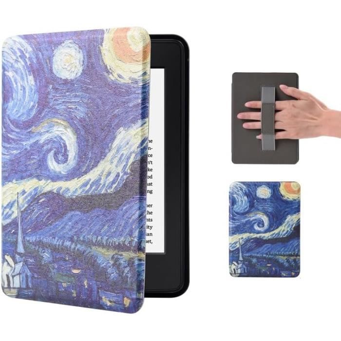 CoBak Étui pour le nouveau Kindle 6 11e Génération, lecteur électronique 2022/2024, Étui de protection léger avec fonction de mise en veille/réveil automatique (Smart Cover CoBak Étui pour le nouveau Kindle 6 11e Génération, lecteur électronique 2022/2024, Étui de protection léger avec fonction de mise en veille/réveil automatique (Smart Cover