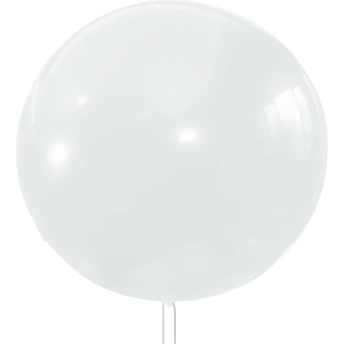 6 Ballons Transparents Gonflables 16 Pouces - PVC, Pour Plage, Piscine, Batailles D'eau | Fête D'été - 9