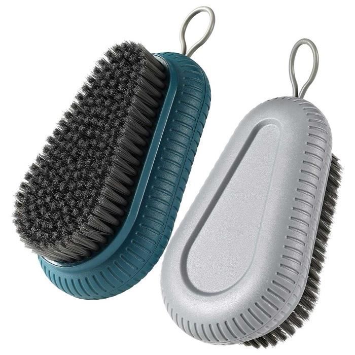 Brosse De Nettoyage Douce En Nylon Avec Poignée En Bois - Parfaite Pour Chaussures, Vêtements, Doudous Et Manteaux
