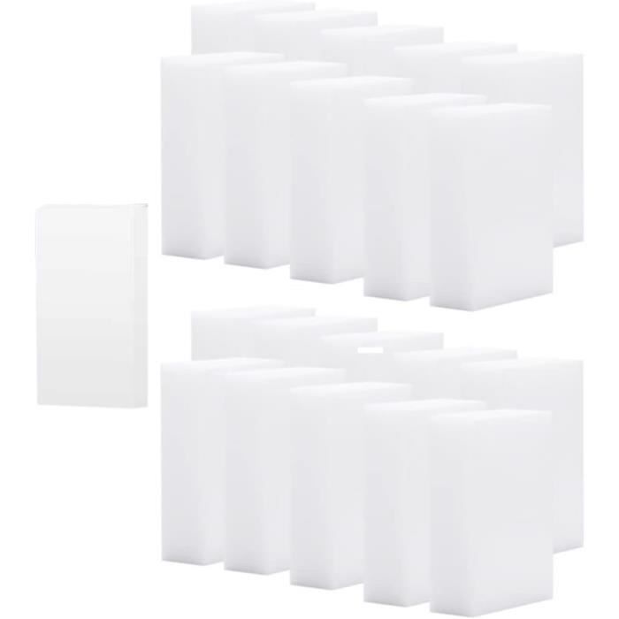 Lot De 4 Éponges à Poussière Réutilisables MR.SIGA - Surface Striée En U - Vert - Nettoyage Multi-Surfaces