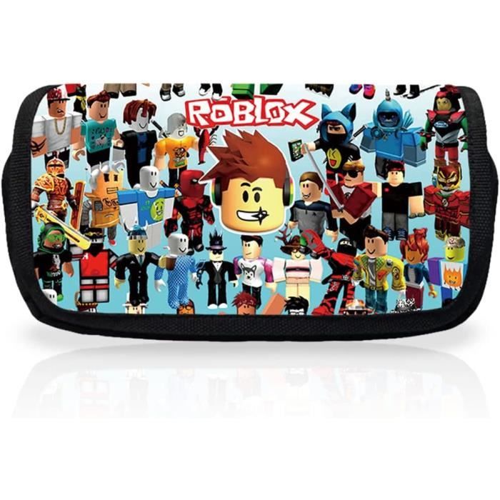 Cartera Plegable De Roblox Y Anime - Diseño Juvenil, Múltiples Compartimentos Para Tarjetas Y Monedas