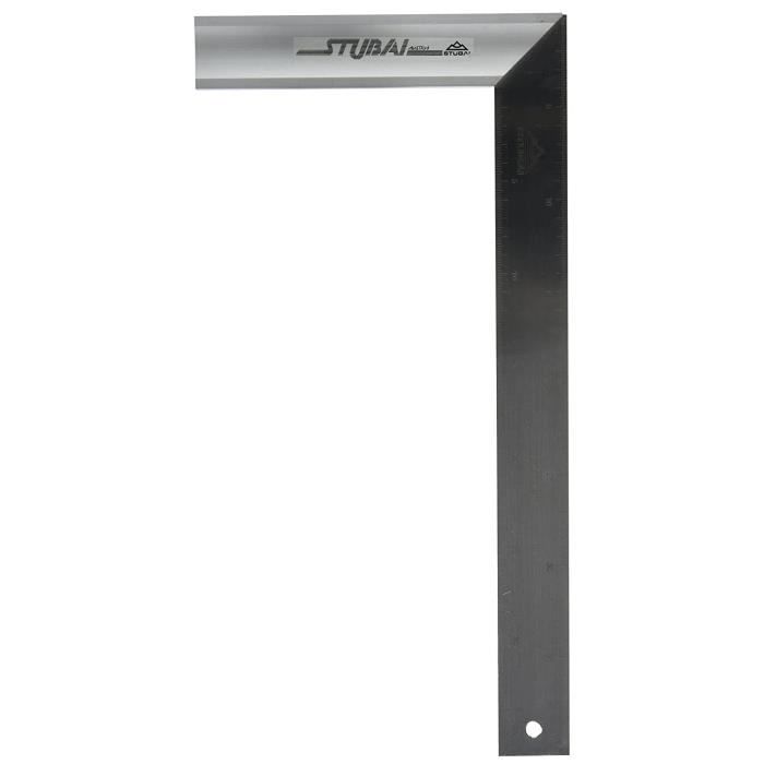 Stubai 343040 équerre de menuisiers graduée des deux côtés, Beige ...