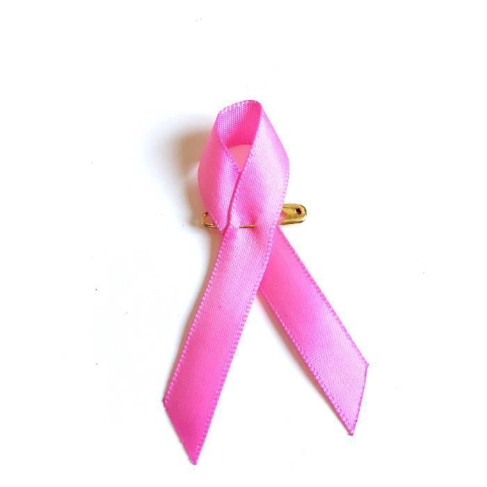 Lot de 40 Pins + 10 Offert Ruban Rose en Tissu sur Une épingle