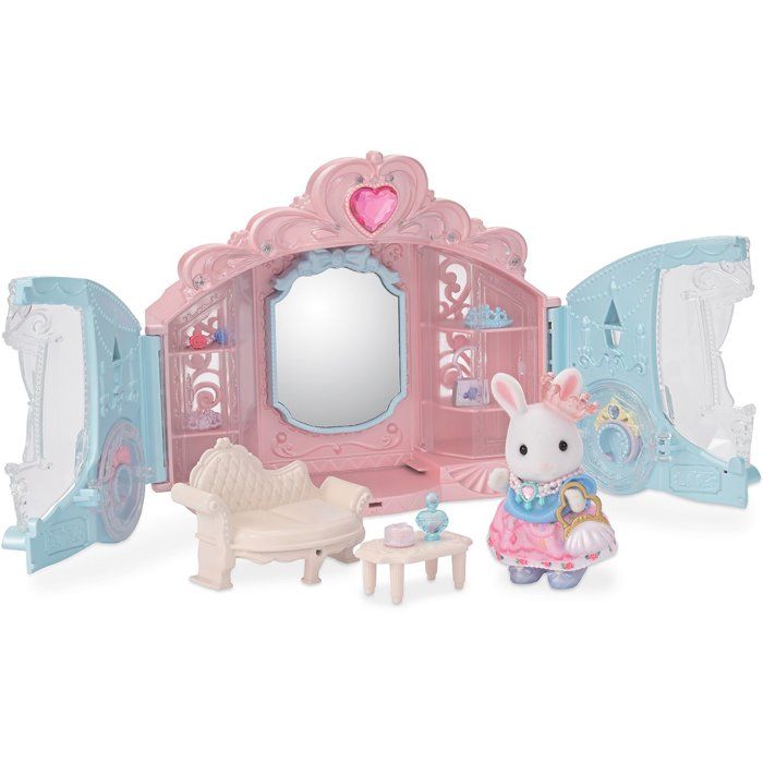Coffret De Jeu Sylvanian Families 5758 – Dressing De Princesse Avec Figurine Lapin Neige - vue 2