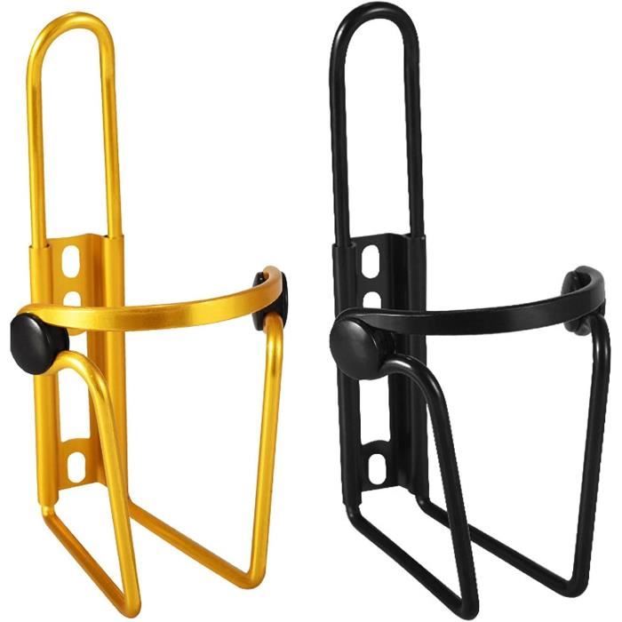 Adaptateur Double Porte-bidon Pour Vélo - Alliage D'aluminium Léger, Longueur 142 Mm | Compatible Tous Vélos (cadre Pré-percé Requis)
