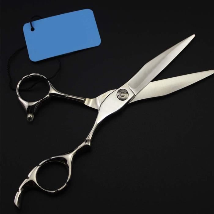 Ciseaux De Coiffure Professionnels Bleus - Pour Salon & Barbier | Acier Inoxydable | 14 Cm