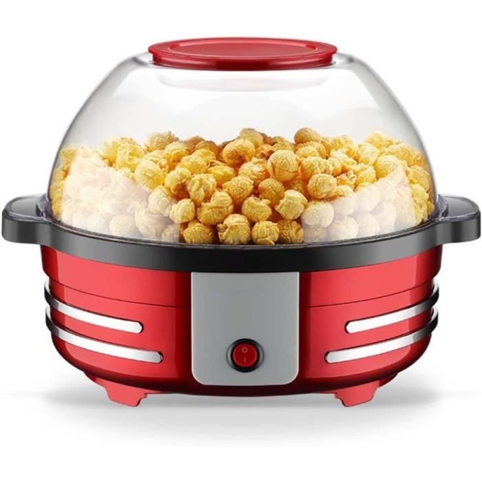 Suntec Machine à Popcorn à Air Chaud POP-8618 - Popcorn Sans Matière Grasse 1100W