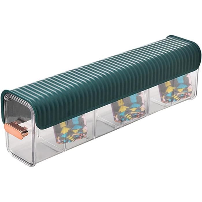 Lot de 2 boîtes de rangement pour mouchoirs, boîte multifonctionnelle