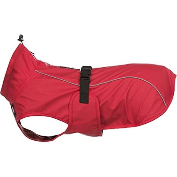 Imperméable pour Chien - TRIXIE - Vimy - Rouge - Taille S - Résistant au Vent - Réfléchissant Imperméable pour Chien - TRIXIE - Vimy - Rouge - Taille S - Résistant au Vent - Réfléchissant