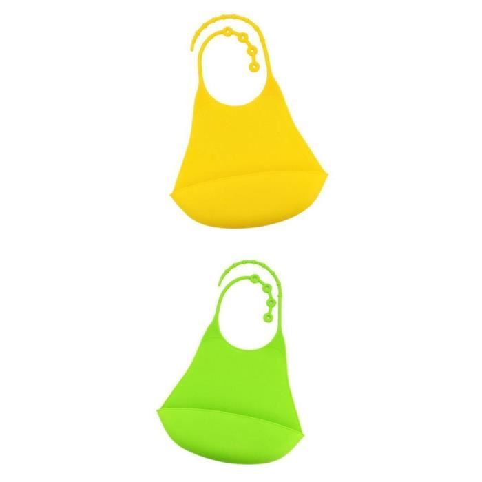 Bavoir Silicone Bébé FILOWA Bavoirs Bébé En Silicone Souple - Lot De 3 Bavettes Animales Récupératrices Imperméables Bavoir Animaux Mignon