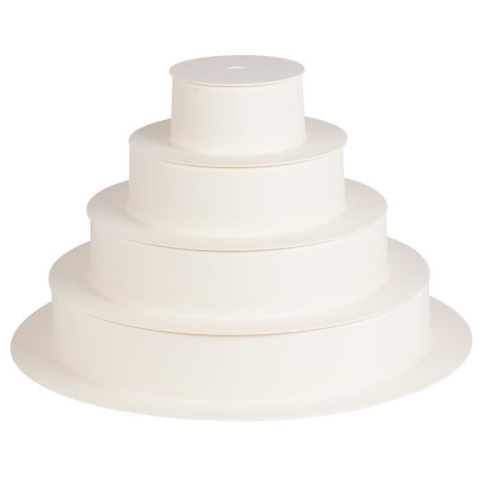 5 Supports à Gâteaux Ronds Ø30cm - Carton Doré Et Argent Réversible - Socle Réutilisable Pour Pâtisserie Et Présentation