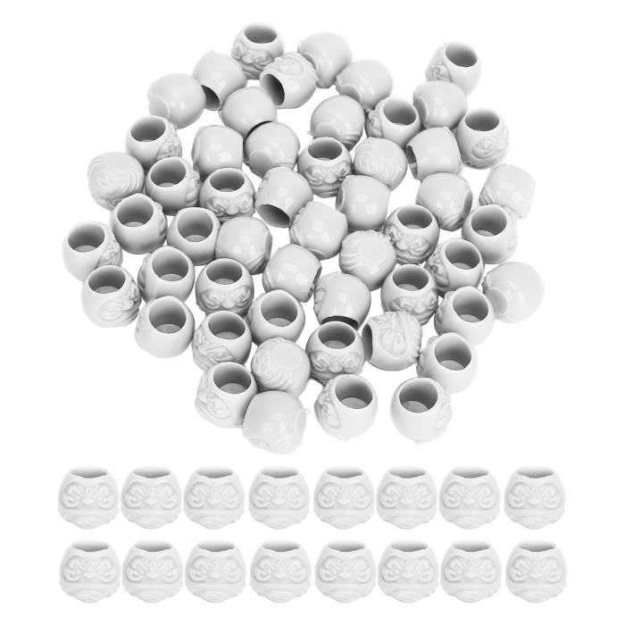 300 Gobelets à Encre Pour Tatouage #14 - Blanc, Neuf, Lot économique