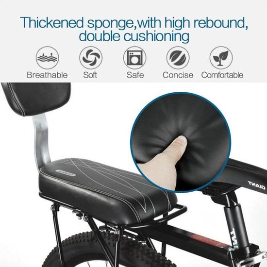 Accoudoir Et Poignée De Sécurité Pour Siège Enfant Vélo - En Acier, Facile à Installer, Confortable