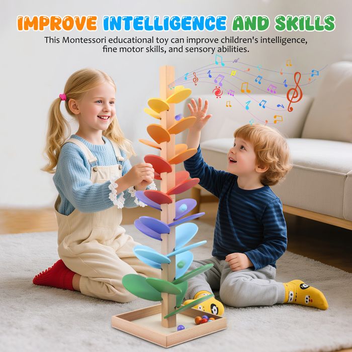 Arbre à Balles en Bois Coloré Jouet Musical Jeux Montessori Jouet Éducatif pour Tout-Petits et Enfants d'Âge Préscolaire Arc-en-Ciel Multifonction A Arbre à Balles en Bois Coloré Jouet Musical Jeux Montessori Jouet Éducatif pour Tout-Petits et Enfants d'Âge Préscolaire Arc-en-Ciel Multifonction A