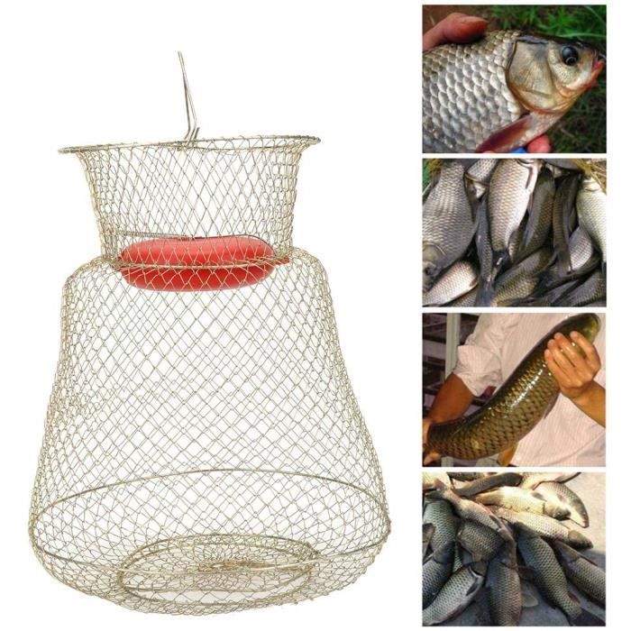 Filet De Pêche Pliable Durable Avec Poignée Confortable Cage - Temu Canada