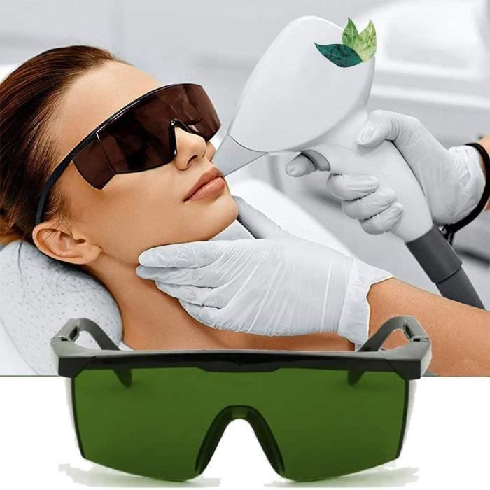 Lunettes de Protection pour Épilation IPL Lunettes de Sécurité
