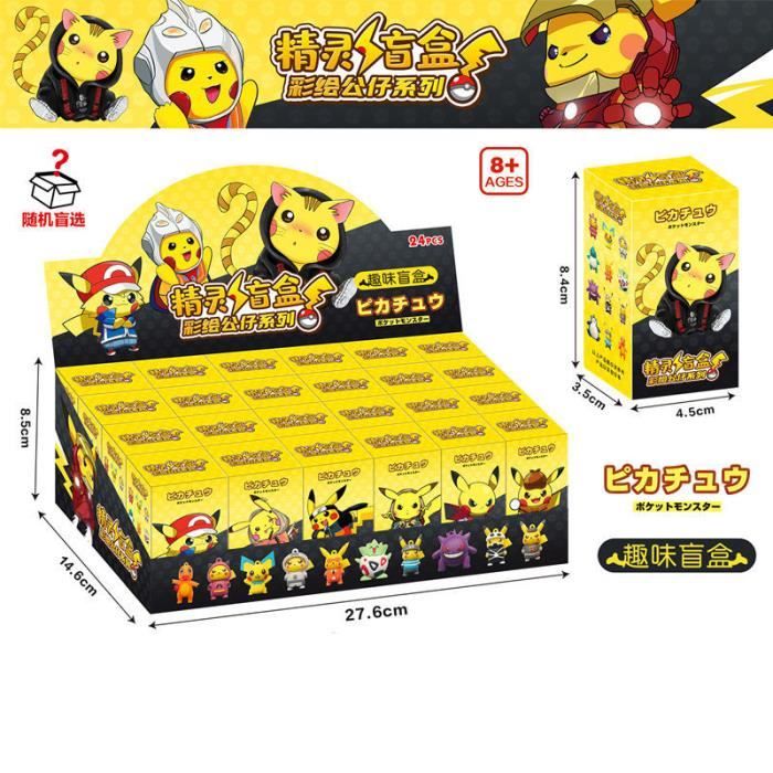 Lot de 24 porte clés figurines Pokemon aléatoire Pikachu anime manga figure  boîte - Cdiscount Jeux - Jouets