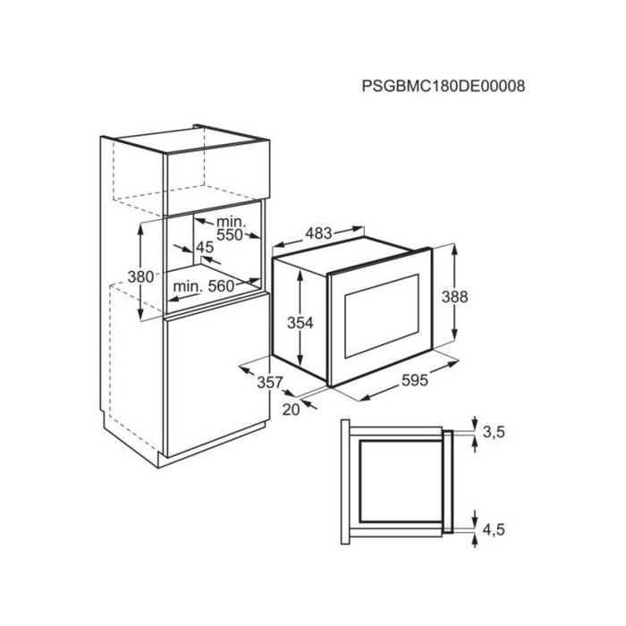 Свч система. Встраиваемая микроволновая печь Electrolux lms2203emx схема встраивания. Lms2203emx встраиваемая микроволновая схема встраивания. СВЧ печь встраиваемая Electrolux lms2203emx. Микроволновая печь встраиваемая Electrolux LMS 2203 EMX.