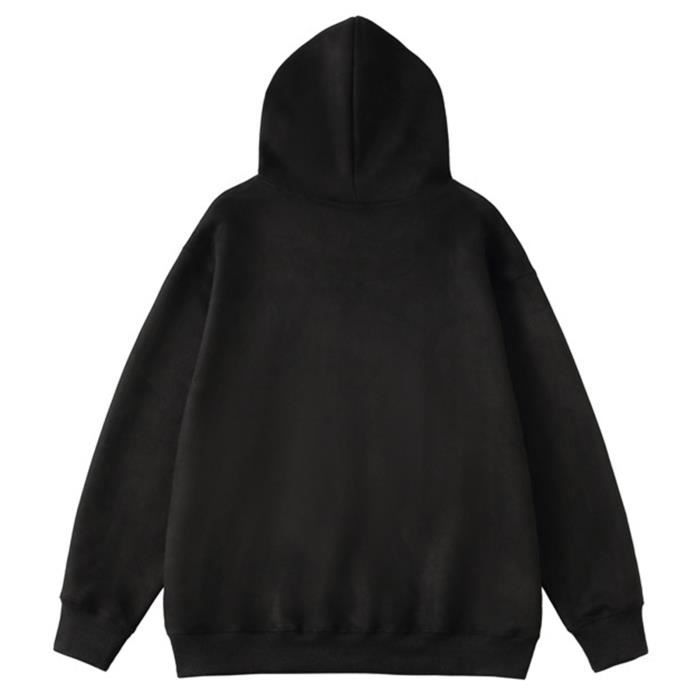 Pull noir simple homme sale