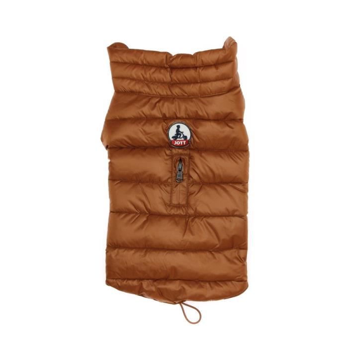 Doudoune Pour Chien Marron Jott Woop Brown Cdiscount Pret a Porter
