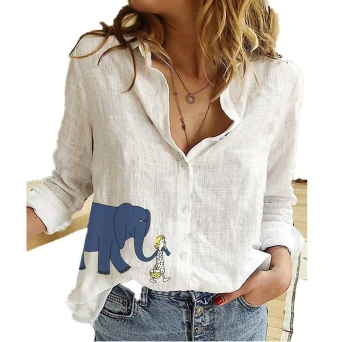 Blouse sales femme lin