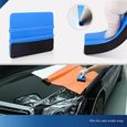 DAMILY® Kit Covering Outils de Film de fenêtre de Voiture Vinyle, 8 Pcs Film Car Emballage Teinte Installation de l'outil-2