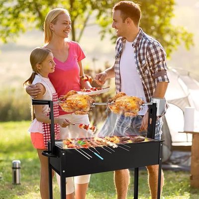 40 Brochettes Barbecue En Inox 35 Cm - Réutilisables, Avec Brosses, Parfait Pour Kebab Et Grillades