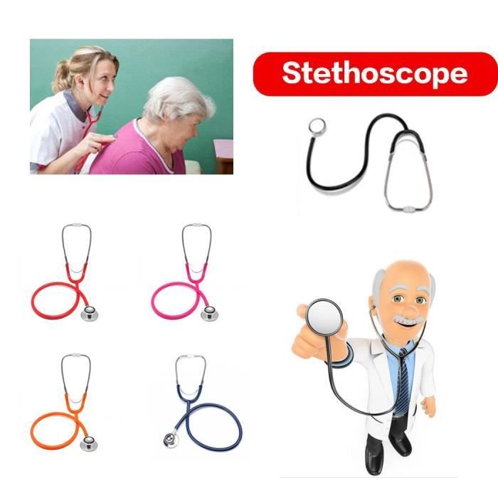 Stéthoscope à Double Tête, Appareil D'auscultation Acoustique Stéthoscope  Infirmier Stéthoscope Cardiologie Pour La Grossesse 