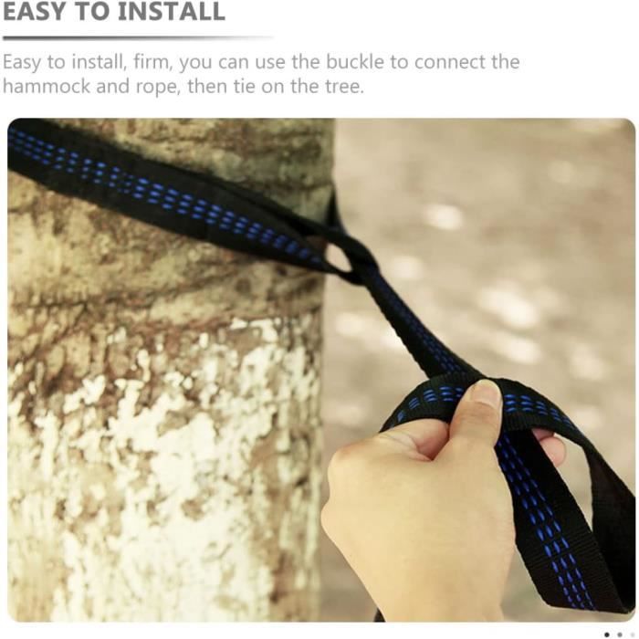 Sangle Hamac, Kit De Fixation Pour Hamac Avec Sac De Rangement, 2