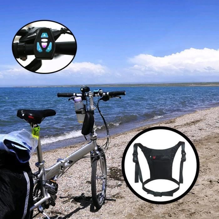 bicycle gilet led velo