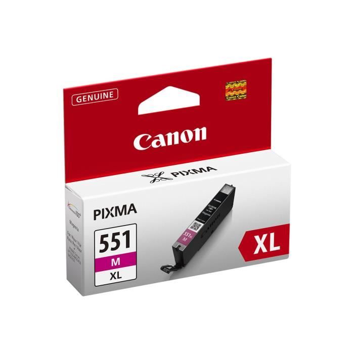 Kit 6 Cartouches D'encre Compatibles Canon PGI-550 & CLI-551 - Pour Imprimantes Pixma MG6350 Et Autres