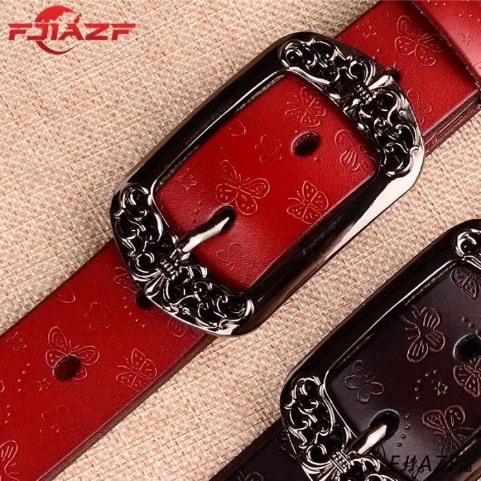 Ceinture de Luxe en Cuir pour Femme