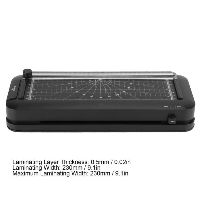 Prastification Machine TMISHION Plastifieuse photo Plastifieuse 100W avec 10 Sac de ...