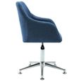 Chaise de Bureau - Fauteuil de bureau Gamer 55 x 53 x (78-92) cm (l x P x H) Rotation 360 degrés Hauteur Réglable  à Roulettes🐲9639-3