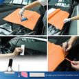 DAMILY® Kit Covering Outils de Film de fenêtre de Voiture Vinyle, 8 Pcs Film Car Emballage Teinte Installation de l'outil-3