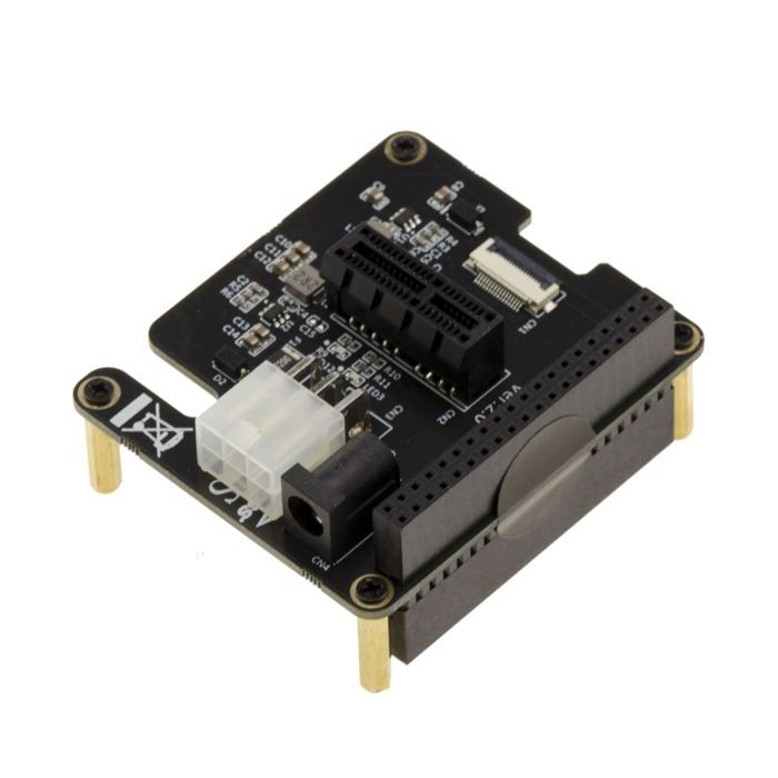 Plaque Raspberry KALEA-INFORMATIQUE Plaque Raspberry PI pour port PCIe x1 pour PI5 HAT+ ...
