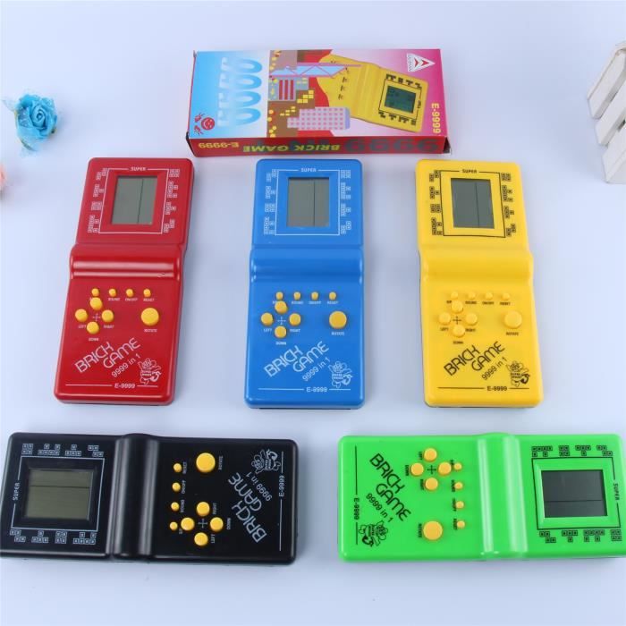 Console Rétro Jeu De Briques 26 Jeux – 2574 Niveaux, Vitesse/régiable, Design Panda – Cadeau Enfant Puzzle
