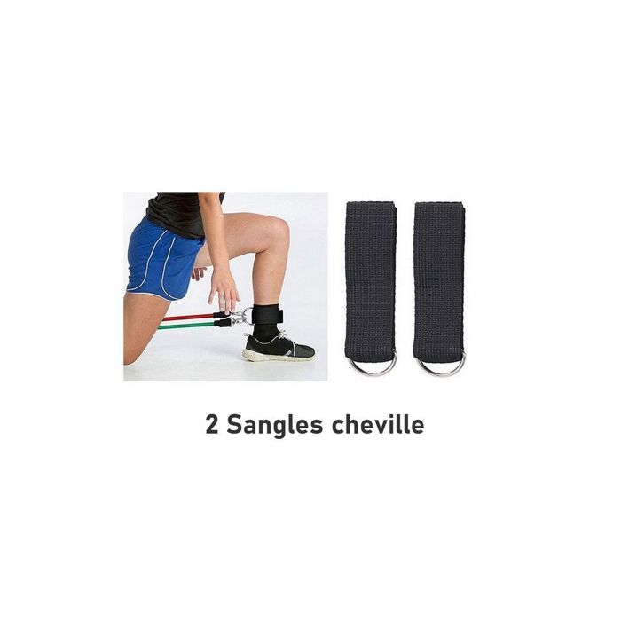 Ensemble Pilates Yoga 11 Pièces - Kit Complet Maison Avec Ballon, Anneau Et Bandes De Résistance