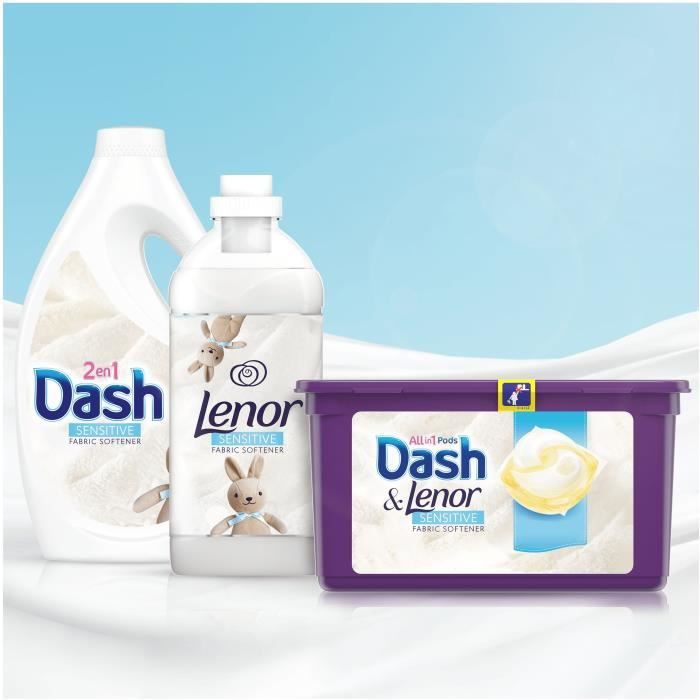 Dash - Lessive liquide 36 doses (1,8L) commandez en ligne avec Flink !