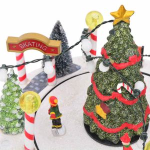 Figurine Lemax - Facteur à vélo et boite à lettre | Village de Noël