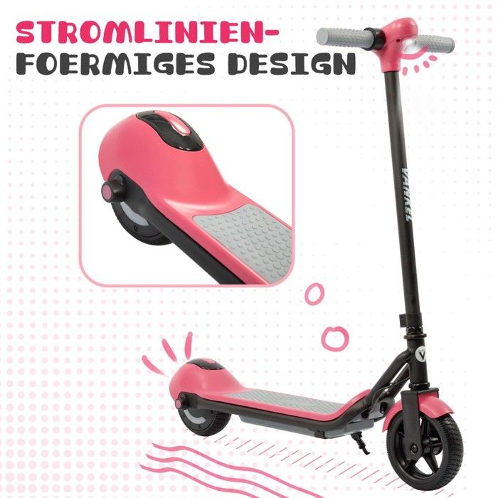 Trottinette Électrique Enfant 6-12 Ans, Vitesse Max 12 km/h, Autonomie Trottinette Électrique Enfant 6-12 Ans, Vitesse Max 12 km/h, Autonomie