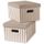 Grande boite de rangement carton
