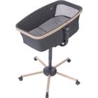 MAXI-COSI MAXI COSI Transat ALBA tout-en-un, berceau, évolutif chaise haute (kit vendu séparément), Graphite, de la naissance à 3 ans
