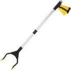 Outils de Ramassage, 32" Pince Extension Pliable, Extension à Bras Long pour Ramasse-Déchets- jaune,YOLISTAR
