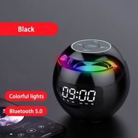 G90 Intelligente Réveil LED HORLOGE Numérique Haut-Parleur Intelligent De Bluetooth Bluetooth 5.0 FM Radio Lu